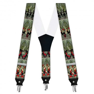Bretele pantaloni personalizate, dansuri latino